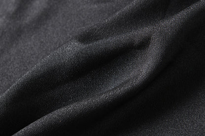 韓国ファッション SELCA-ブラックAラインスカート-2024ss-79-022