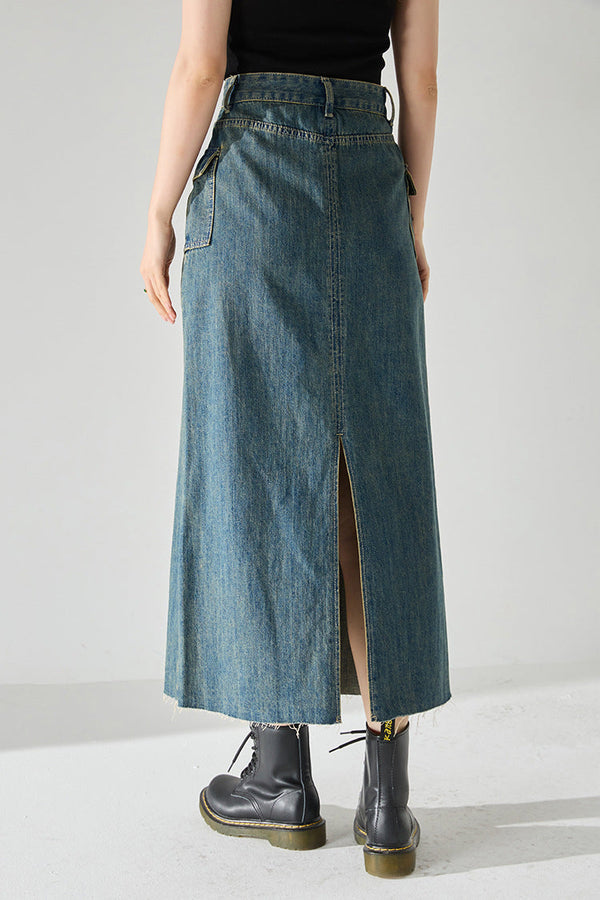韓国ファッション SELCA-ツーピースデニムスーツ-2024ss-82-013