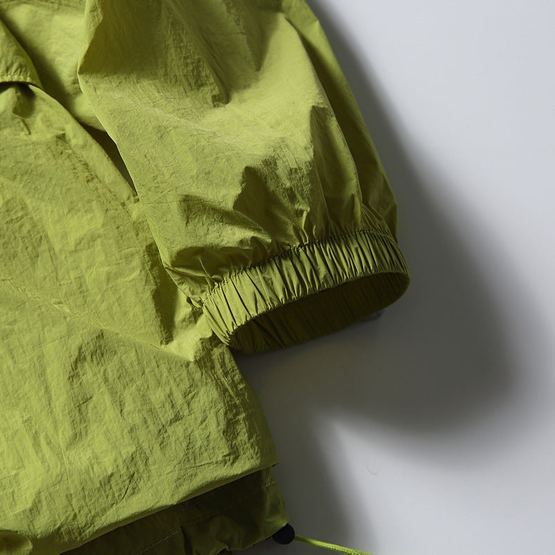 韓国ファッション SELCA-Multi-pocket design loose shirt-mselca2024ss-072-013