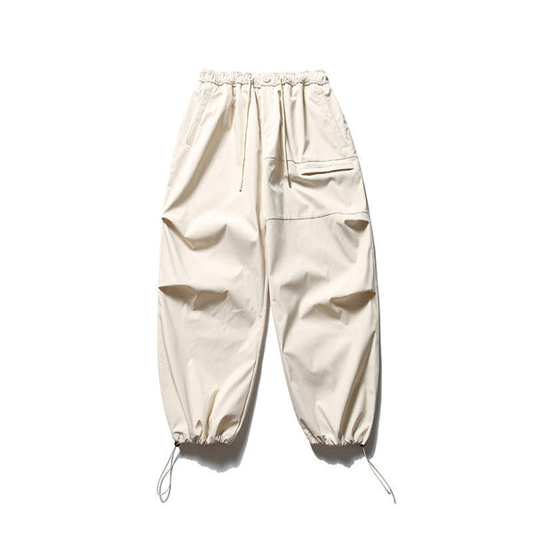 韓国ファッション SELCA-zipper pocket loose casual pants-mselca2024ss-077-06