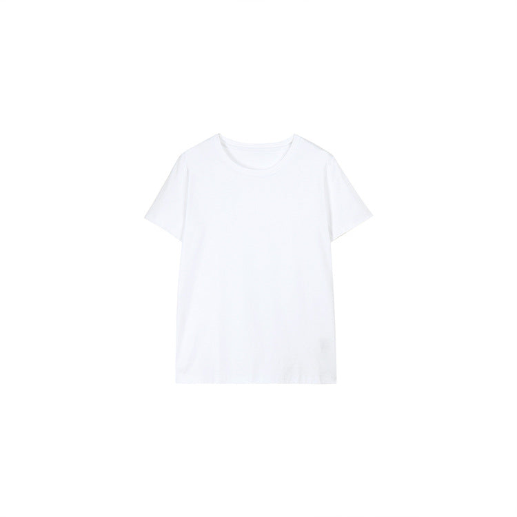 韓国ファッション SELCA-ラウンドネックTシャツ-2024ss-119-022