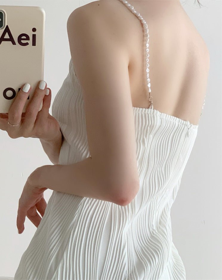 韓国ファッション SELCA-ビーズストラップワンピース-2023ss-op25-02