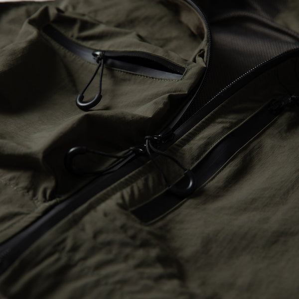 韓国ファッション SELCA-Hooded mountain vest-mselca2024ss-020-010