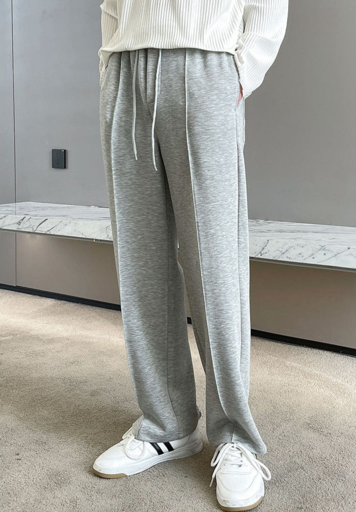 韓国ファッション SELCA-center line straight pants-2024ss-ps02-05