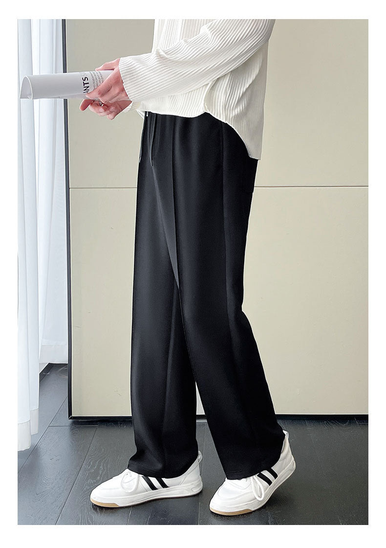 韓国ファッション SELCA-center line straight pants-2024ss-ps02-011