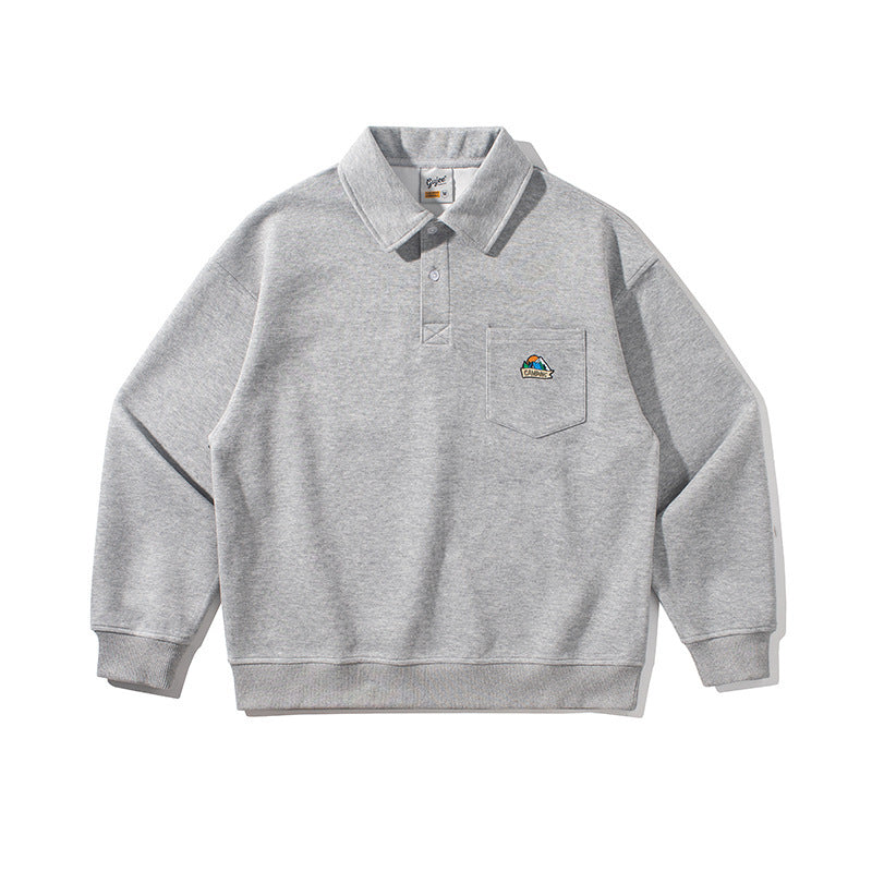 韓国ファッション SELCA-polo sweat-mselca2024ss-008-01