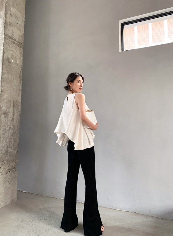 韓国ファッション SELCA-センタースリットフレアパンツ-2023ss-ptbk-05