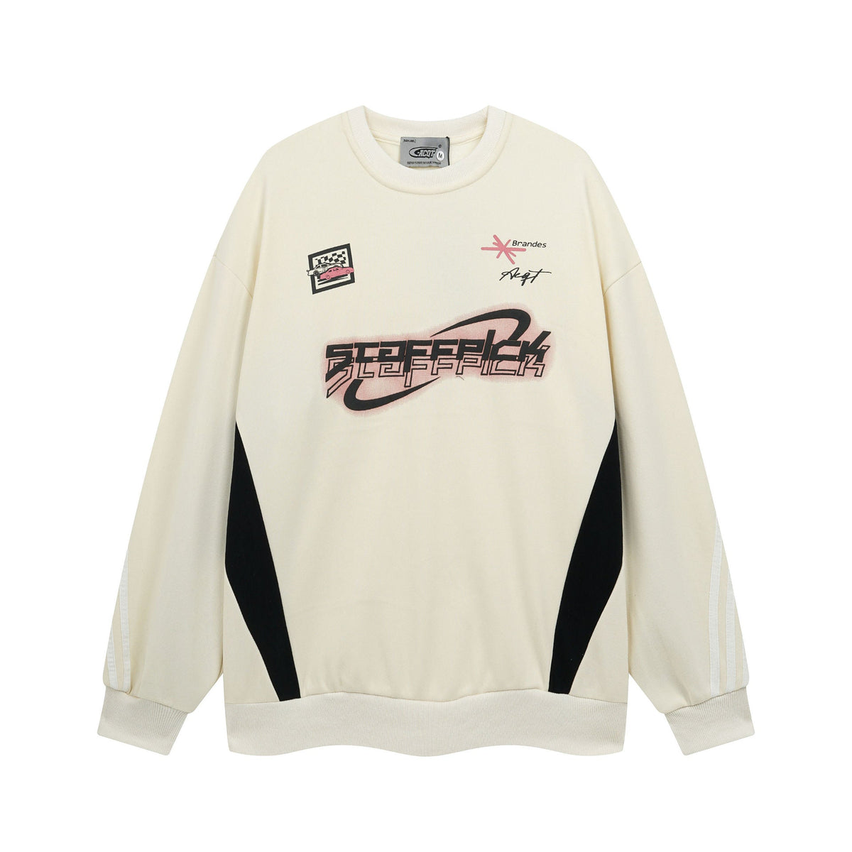 韓国ファッション SELCA-logo cut and sew-mselca2024ss-067-03