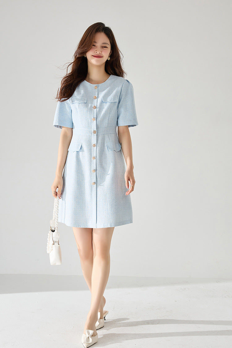 韓国ファッション SELCA-フレンチミニワンピース-2024ss-96-015