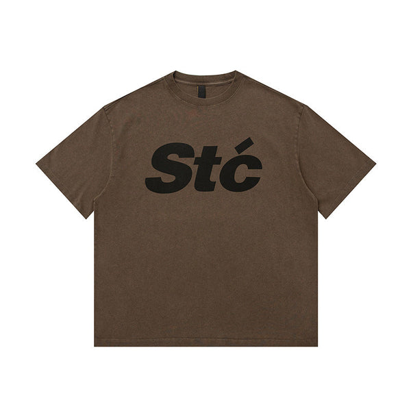 韓国ファッション SELCA-Stc halfsleeve T-shirt-mselca2024ss-034-010