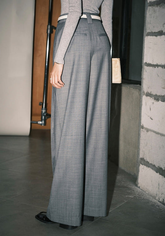 韓国ファッション SELCA-ゴールドアクセントセットアップ（パンツ）-2024ss-66-01