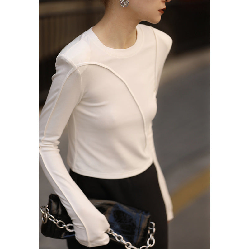 韓国ファッション SELCA-カットトップス-2024ss-0053-01