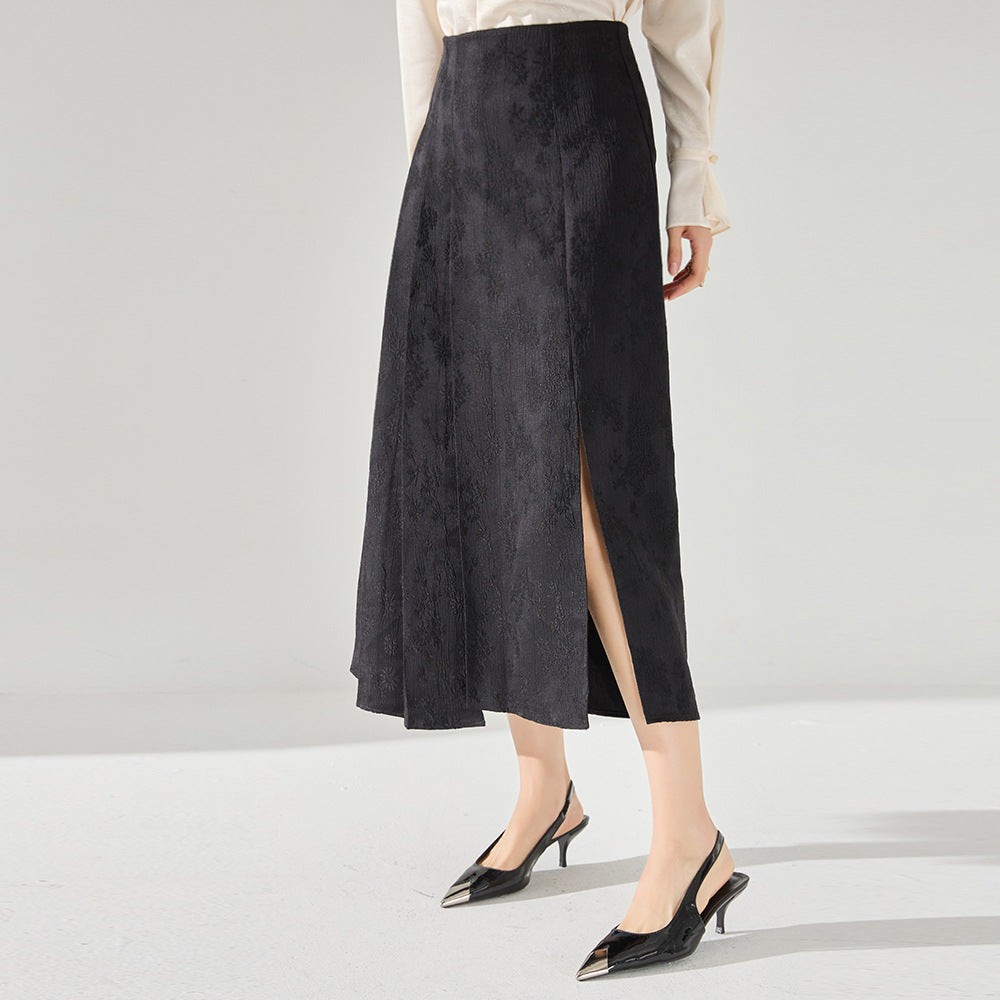 韓国ファッション SELCA-ジャカードスカート-2024ss-114-04