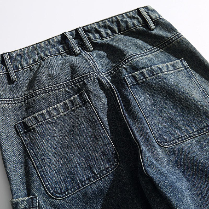 韓国ファッション SELCA-Retro wash straight length pants-mselca2024ss-096-04