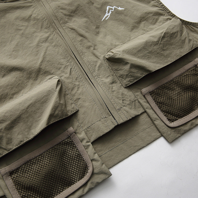 韓国ファッション SELCA-multi-pocket vest-mselca2024ss-040-011