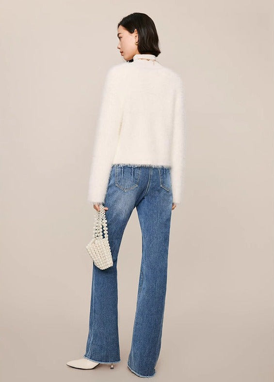 韓国ファッション SELCA-half zip light sweater-2024ss-tp05-018