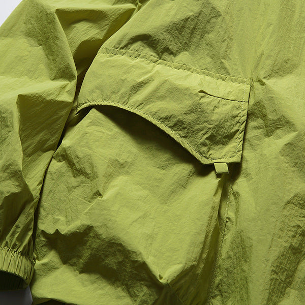 韓国ファッション SELCA-Multi-pocket design loose shirt-mselca2024ss-072-015