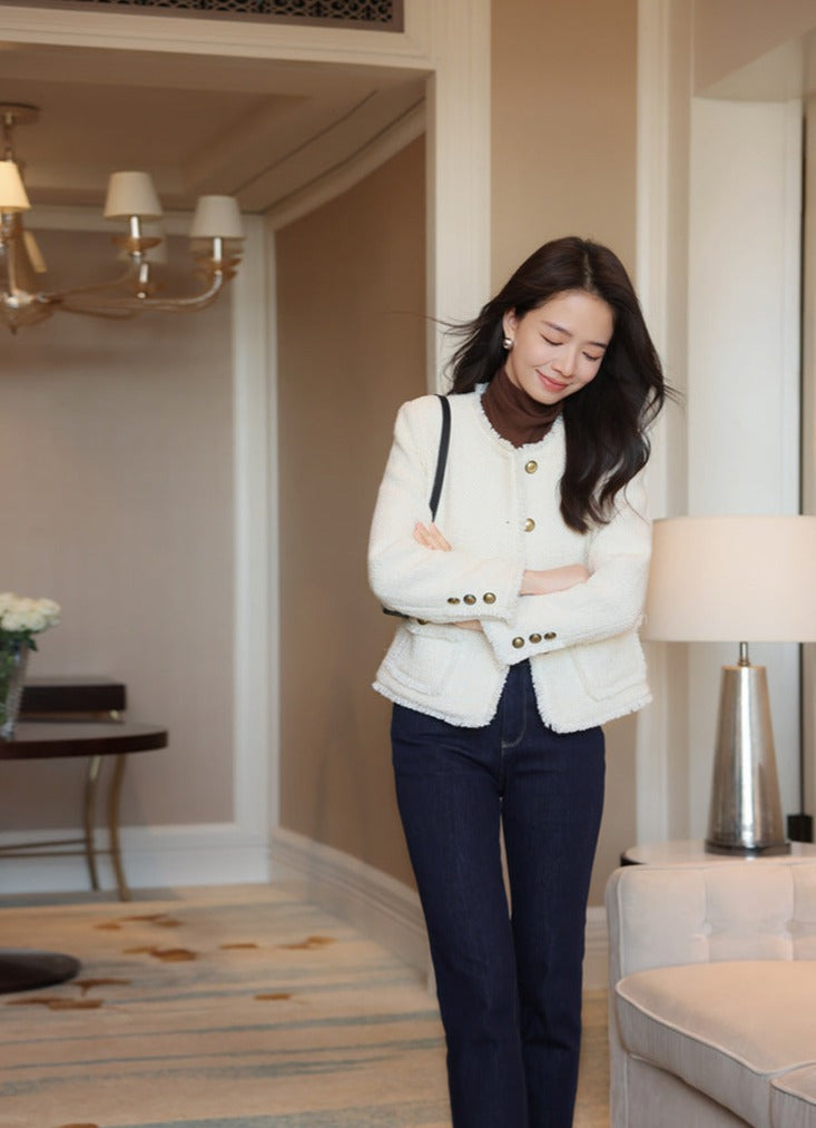 ショートツイードジャケット | 韓国ファッション SELCA（セルカ）公式