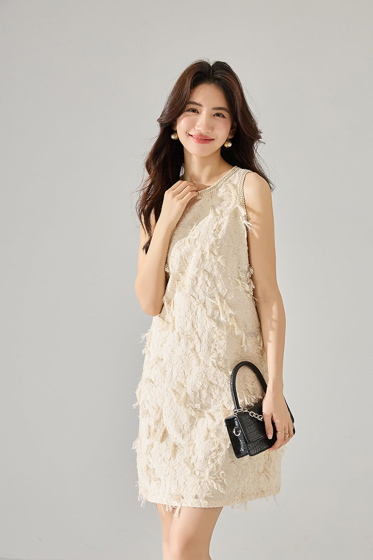 韓国ファッション SELCA-タッセルジャカードワンピース-2024ss-87-016