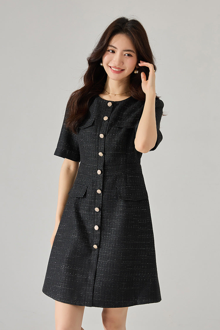 韓国ファッション SELCA-フレンチミニワンピース-2024ss-96-012