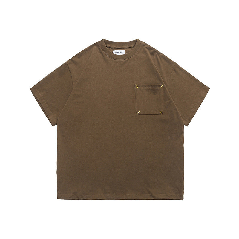 韓国ファッション SELCA-embroidered pocket shirt-mselca2024ss-031-02