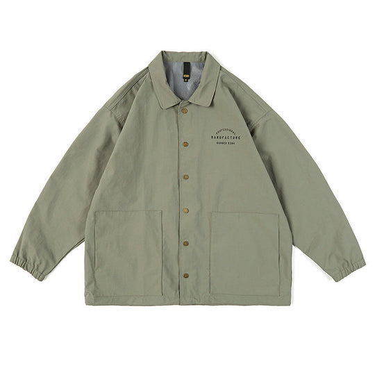 韓国ファッション SELCA-bag logo jacket-mselca2024ss-027-08