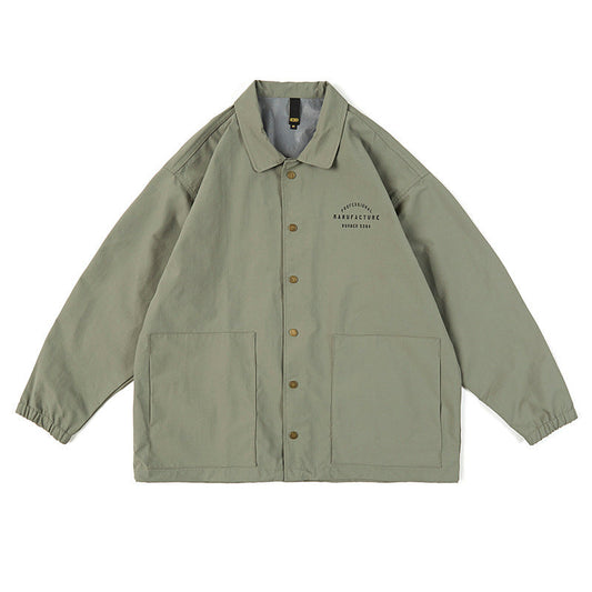 韓国ファッション SELCA-bag logo jacket-mselca2024ss-027-01