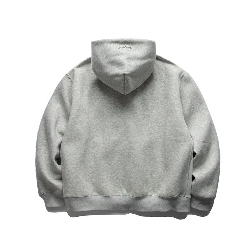 韓国ファッション SELCA-Logo Embellished Hoodie-mselca2024ss-005-03