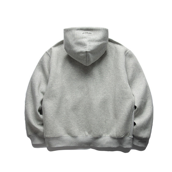 韓国ファッション SELCA-Logo Embellished Hoodie-mselca2024ss-005-03