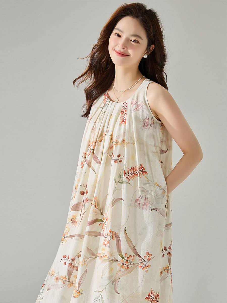 韓国ファッション SELCA-ホルターネックワンピース-2024ss-142-04