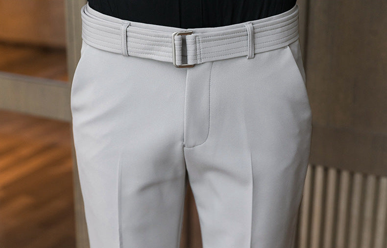 韓国ファッション SELCA-belt straight pants-2024ss-pt05-012