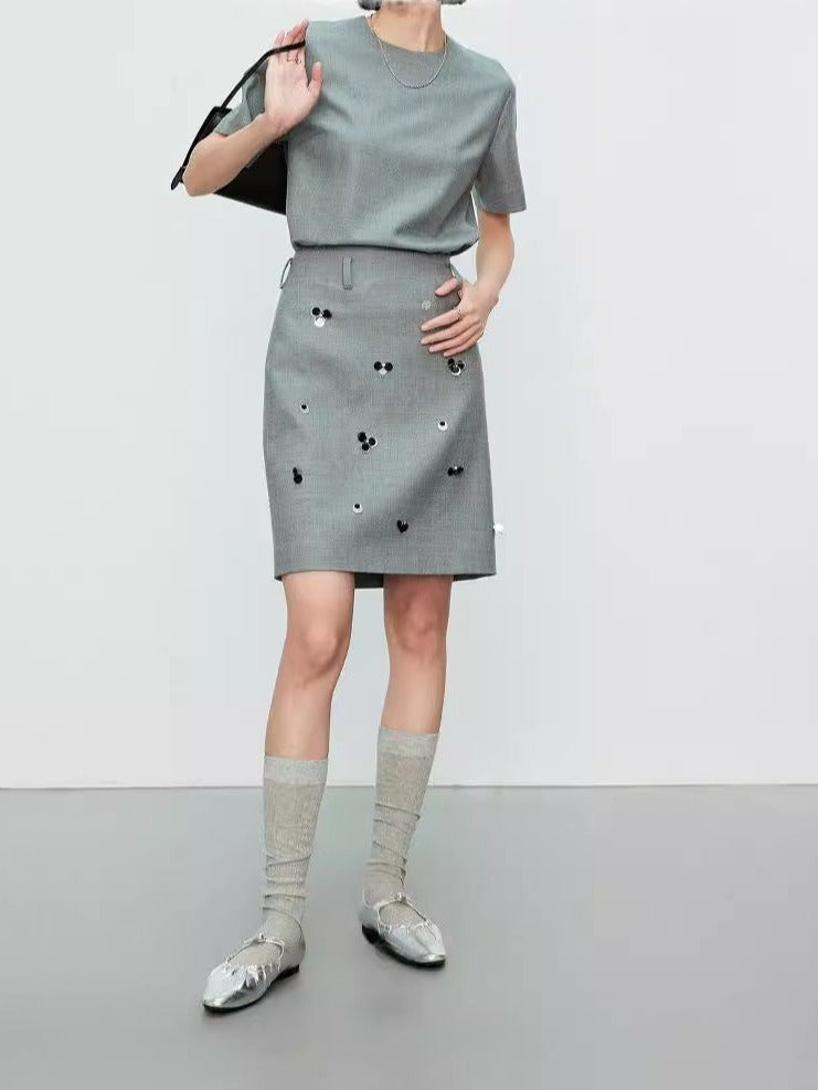 韓国ファッション SELCA-ビジューセットアップ-2024ss-0047-01