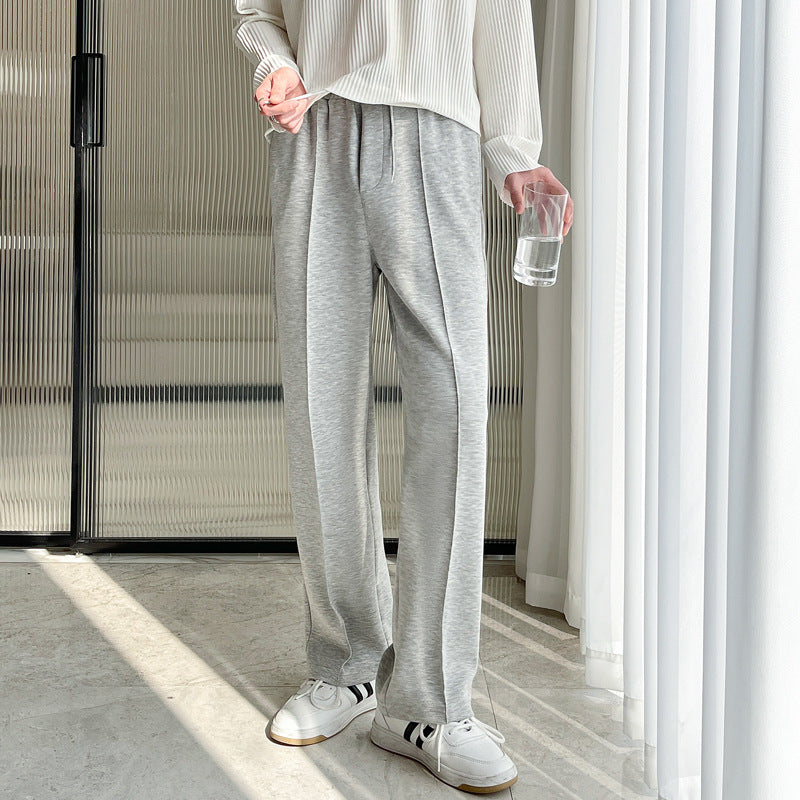 韓国ファッション SELCA-center line straight pants-2024ss-ps02-02