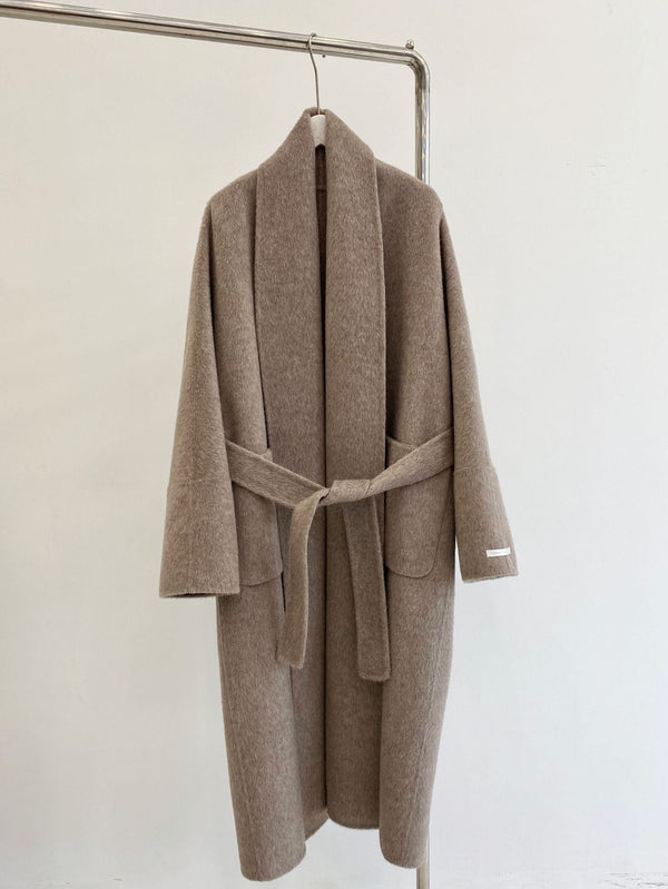 韓国ファッション SELCA-ウールガウンロングコート-2023aw-ou47-032