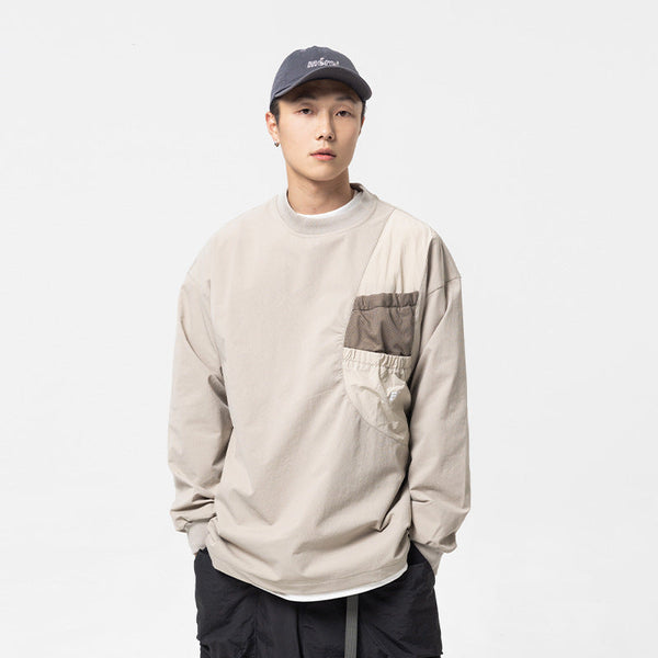 韓国ファッション SELCA-Patchwork Pullover-mselca2024ss-006-03