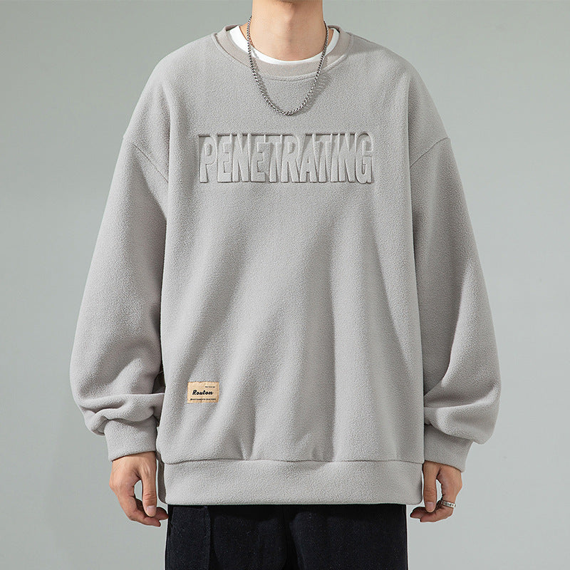 韓国ファッション SELCA-embossed logo sweatshirts-2024ss-tp01-04