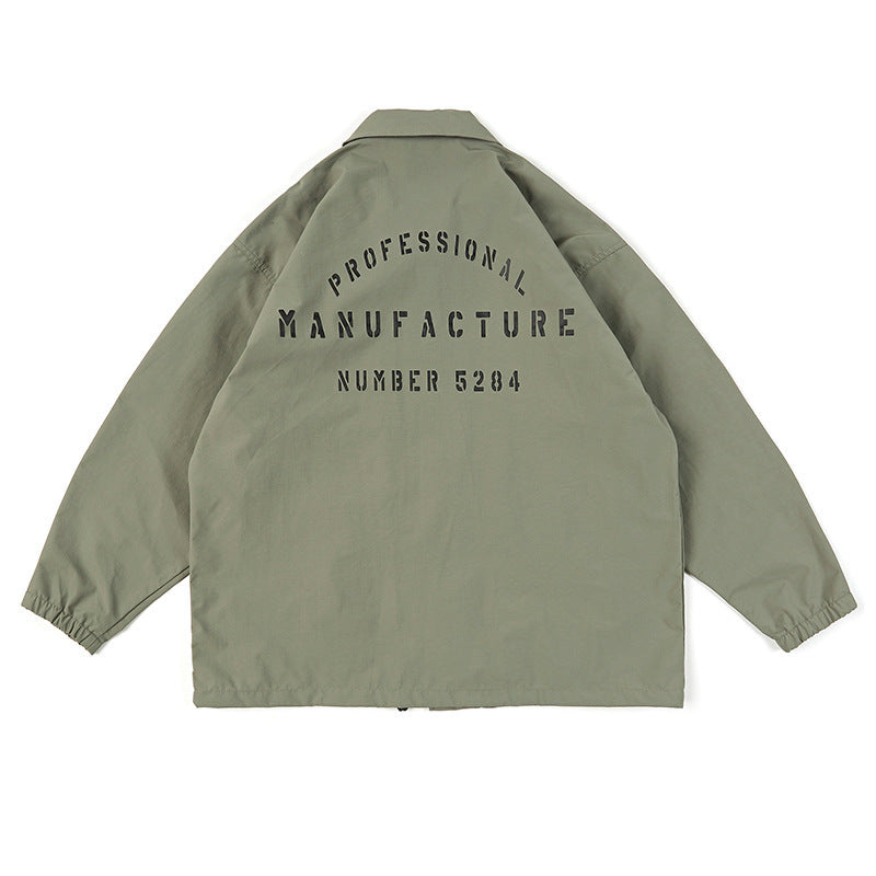 韓国ファッション SELCA-bag logo jacket-mselca2024ss-027-02