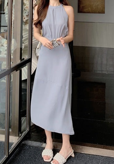 韓国ファッション SELCA-ホルターネックセットアップ-2023ss-op17-08