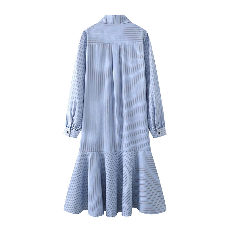 ハートデザインシャツワンピース | 韓国レディースファッション通販 