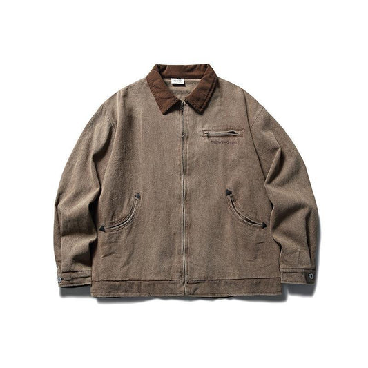 韓国ファッション SELCA-vintage american jacket-mselca2024ss-044-01