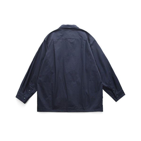 韓国ファッション SELCA-double pocket casual shirt-mselca2024ss-0110-04