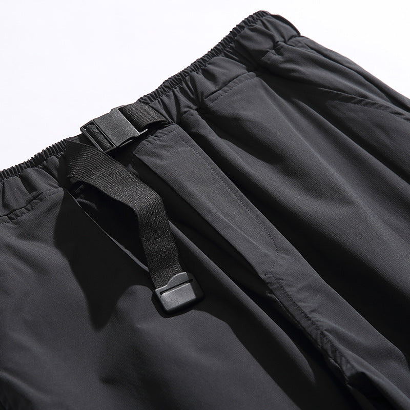 韓国ファッション SELCA-sarouel belt pants-mselca2024ss-099-06