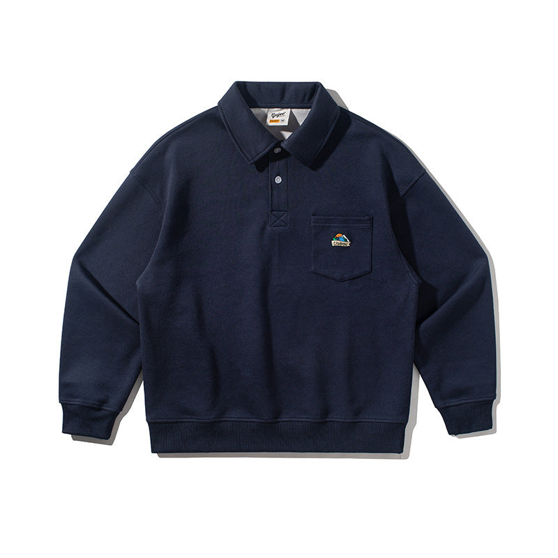 韓国ファッション SELCA-polo sweat-mselca2024ss-008-02