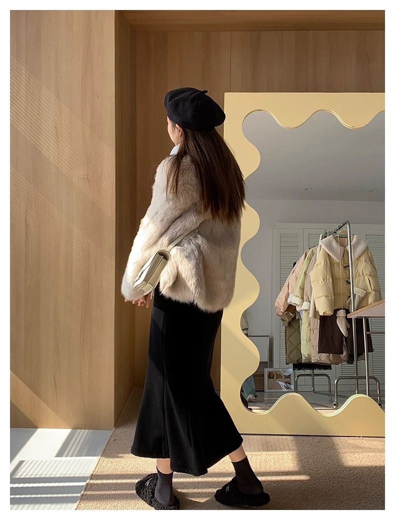 韓国ファッション SELCA-ファーコート-2023aw-ou42-014