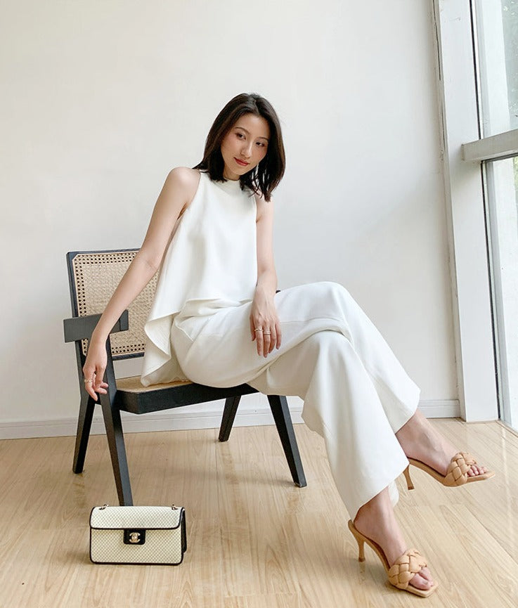 韓国ファッション SELCA-ホルターネックセットアップ-2023ss-su10-07