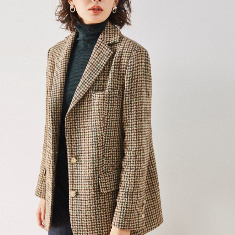 feelings 韓国　ウールジャケット feelings 韓国 ウールジャケット（wool 90% handmade coat