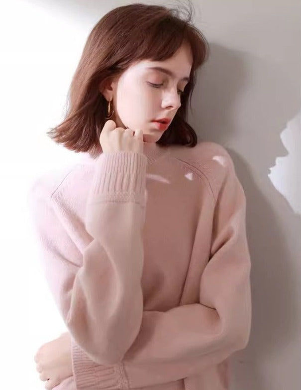 韓国ファッション SELCA-アクリルモックニット-2023aw-tp45-01