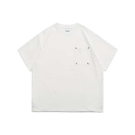 韓国ファッション SELCA-embroidered pocket shirt-mselca2024ss-031-01