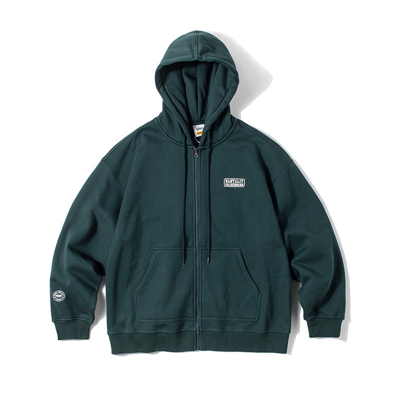 韓国ファッション SELCA-back logo hoodie hoodie-mselca2024ss-030-02