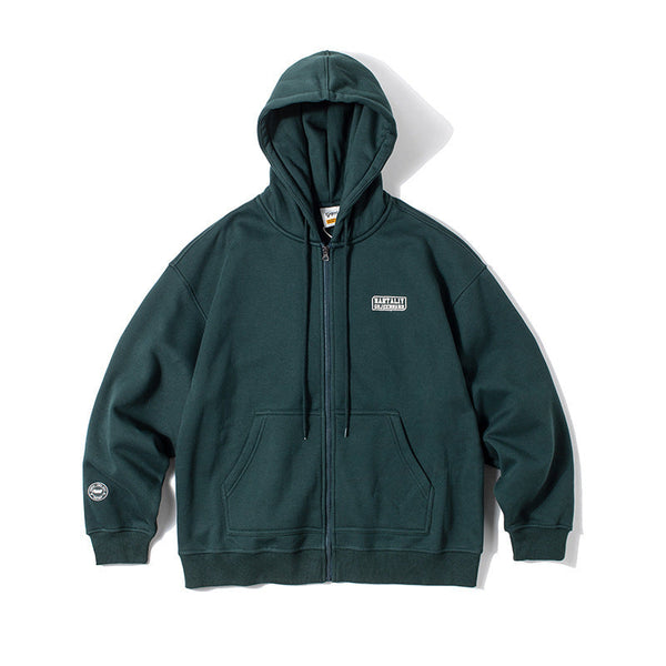 韓国ファッション SELCA-back logo hoodie hoodie-mselca2024ss-030-02